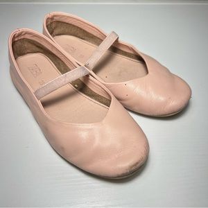 Zara Kids ballet leather shoes size28(7inch)